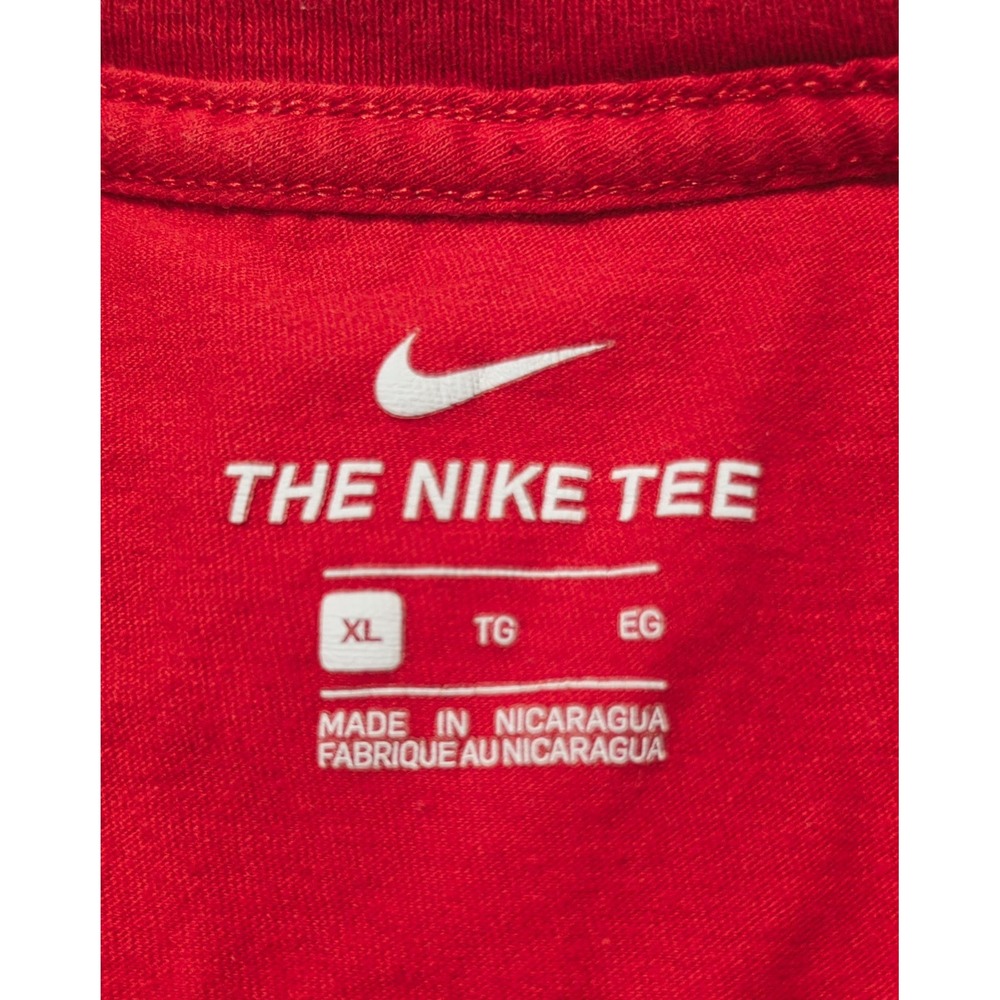 Philadelphia Phillies Nike Red T-Shirt Size XL MLB Philly Phils Baseball - Picture 3 of 5